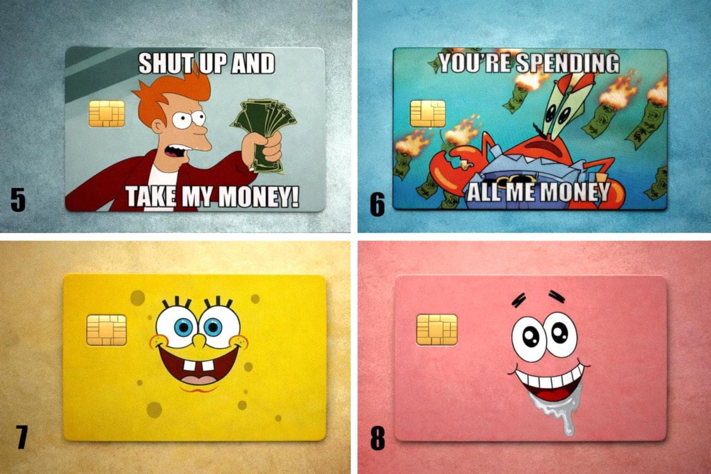 Credit card skin / Debit card decal / Custom sticker Puerto Rico ,cherry , cartoons